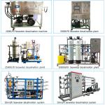 Agua de mar RO Planta desaladora de agua de mar para barco