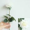 Buy cheap Single Stem Artificial Rose Flowers Valentines Blossom Silk Bridal Wedding Rose Bouquet from wholesalers