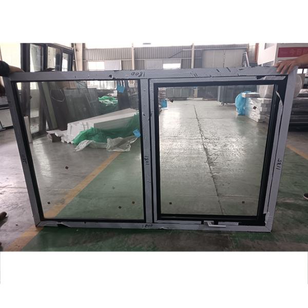 Buy cheap Outswing Aluminum UPVC Awning Window Double Glazed Windproof Hurricane from wholesalers