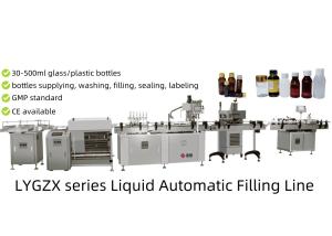 Wholesale Pharma Liquid Filling Machine For 30-500ml Volume Disinfect Plastic Or Glass Vials Bottles With GMP from china suppliers