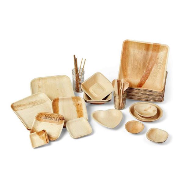 Buy cheap 6 Inch 8 Inch 10 Inch Disposable Areca Palm Leaf Plates from wholesalers