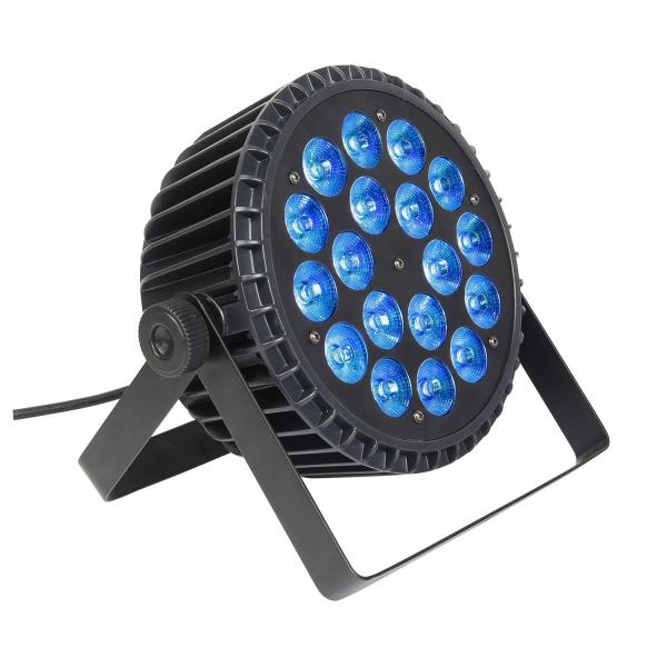 Buy cheap Stage Night Club Bar Party Wedding DJ KTV Disco LED Flat Par Light 18pcs*18W from wholesalers