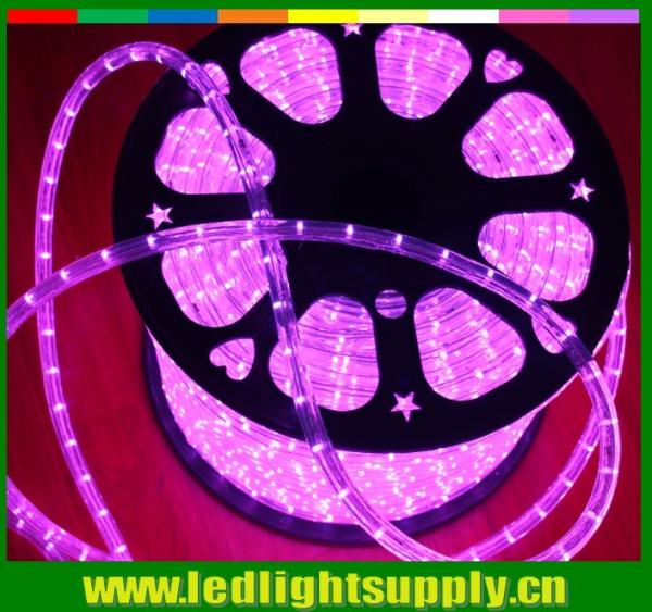 Buy cheap 10mm 2 wire pink christmas decorative light led rope flex lights from wholesalers