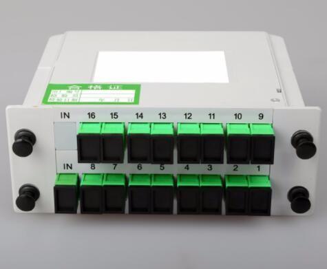 Buy cheap 1650nm Fiber Optic Splitter , PLC Splitter 1x16 small size from wholesalers