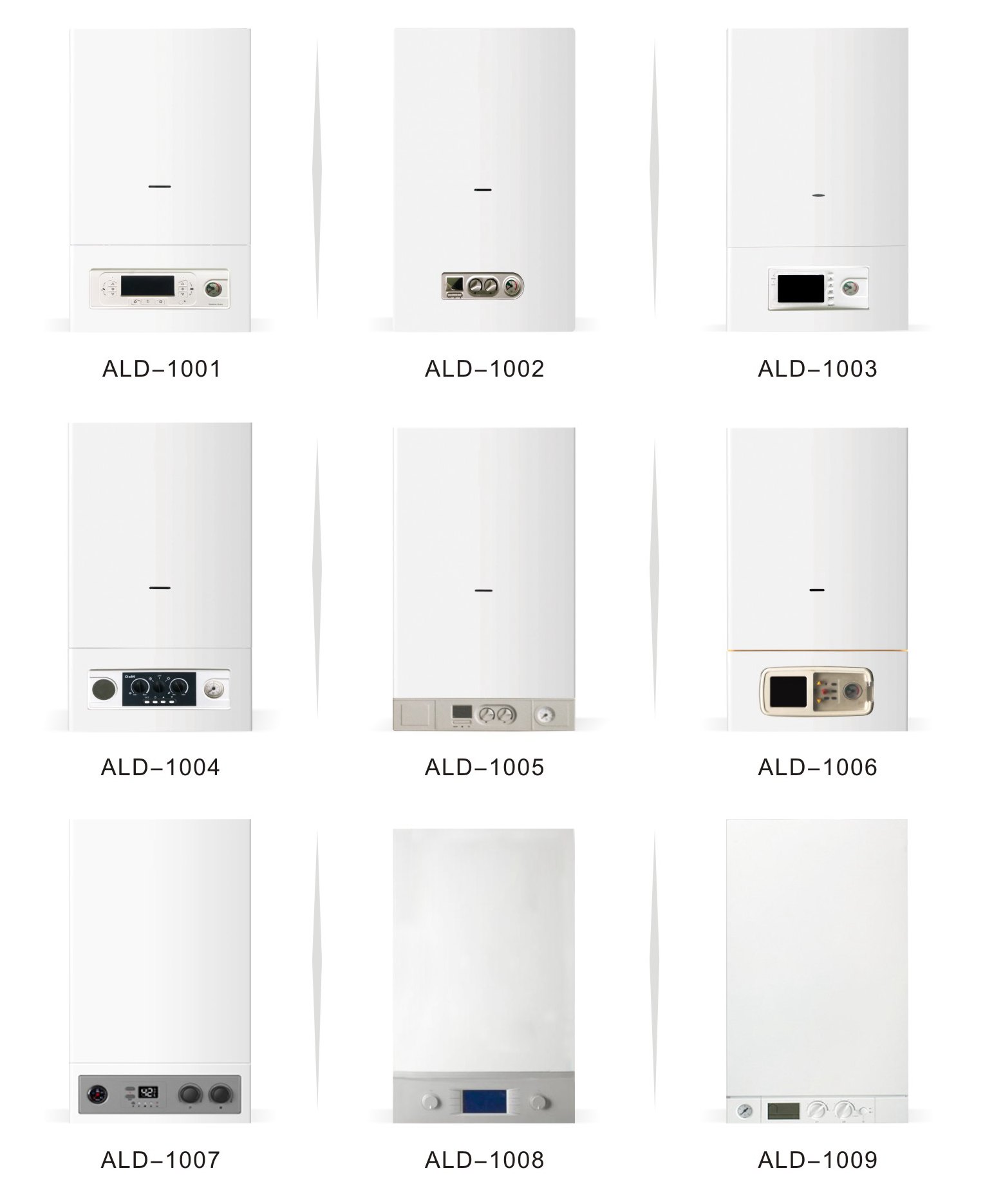 Household 24KW Wall Hung Combi Boiler High Efficiency