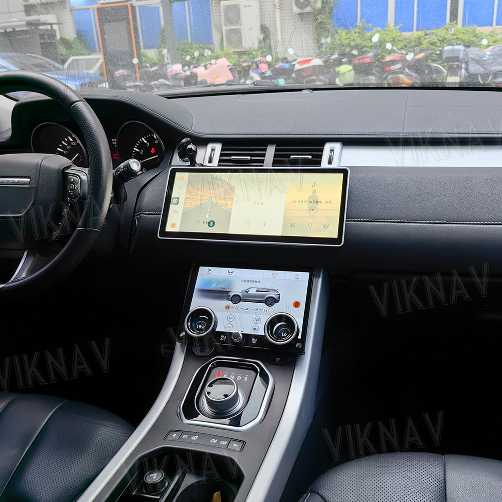 Air Condition Panel 10'' Touch Screen For Range Rover Evoque 2013 - 2017
