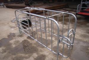 Buy cheap Galvanized pipe sows use gestation crates from wholesalers