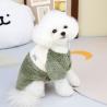 Buy cheap Dog Fleece Patchwork Top Pet Clothing Small Dog Autumn And Winter Cute Cotton Padded Coat from wholesalers