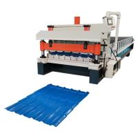 Buy cheap Galvanized Steel Roof Tile Roll Former 380V 50Hz Plc Control System product