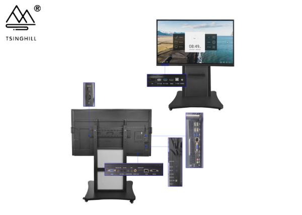Buy cheap 8ms 100 Inch Touch Screen TV Freestanding Smart Interactive Screen from wholesalers