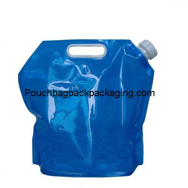 Buy cheap 10 liter PE collapsible water container, stand up collapsible water bag plastic from wholesalers