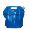 Buy cheap 10 liter PE collapsible water container, stand up collapsible water bag plastic from wholesalers