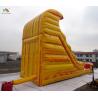 Buy cheap Outdoor Backyard Kids Wet Bounce House Water Slide Jumpers Tropical Inflatable Commercial Water Slide from wholesalers