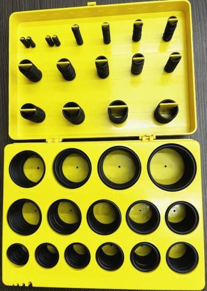 Buy cheap Black NBR O Ring Kit Accessory Box Corrosion Resistant 70 - 90 Shore from wholesalers