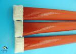 Silicone Coated Fiberglass Expandable Braided Sleeving / Sleeves / Tubing /