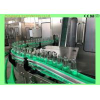 Buy cheap 6000BPH Glass Bottle Filling Machine PLC Control System For Lemon / Sugarcane product