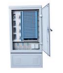 Fiber Optic Cross Connection Cabinet Stainless Steel 288 Cores