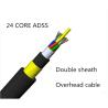 Buy cheap All Dielectric Adss Wire , 24core Aerial Self Supporting Aerial Cable from wholesalers