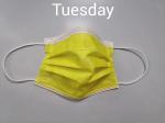 Hospital Protective Nonwoven Earloop Face Mask 17.5x9.5cm