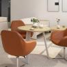 Buy cheap Support customization Nordic Style Small Tea Table Various Color Coffee Table for Living Room Bedroom Hotel Home Furniture Triangular Rack Panel Top from wholesalers