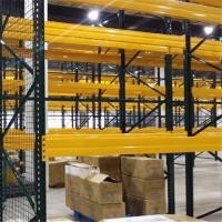 Buy cheap 1000KG Heavy Duty Selective Pallet Racking Shelving Mold Storage Yellow Blue product