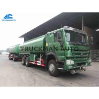 Buy cheap 20m3 Full Petrol Tank Trailer , Full Car Trailer Q345b Steel Customized Size product