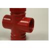 Buy cheap Polished Surface 4 Way Pipe Fitting ANSI Standard from wholesalers