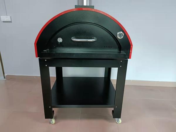 Buy cheap 950mm Mobile Wood Fired Pizza Oven 201S Stainless Steel Wood Oven from wholesalers