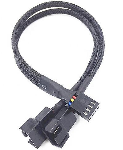 Buy cheap 3 4 Pin Power Extension Cable , Braided Power Harness Cable from wholesalers