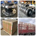 Flexible Connector Coupling Pipeline Ss304 Or Carbon Steel ANSI 150LBS Flange