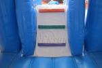 Durable Inflatable Slide And Bounce House , Frozen Carriage Bounce House Combo