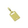 Buy cheap Pantone Color Rectangle Fabric Luggage Tag Travel Pu Leather Advertising Gift from wholesalers