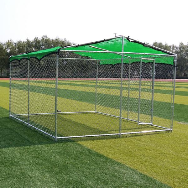 Buy cheap Outdoor Powder Coated Metal Dog Kennel Heavy Duty Galvanized from wholesalers
