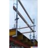 Buy cheap Tubular Safety Scaffold Guard Rail Q235 Steel Tube 1.5m Height Prevent Falling from wholesalers