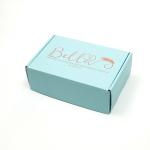 Recycled Corrugated Packaging Paper Box Full Color Printing For Shoes Clothing
