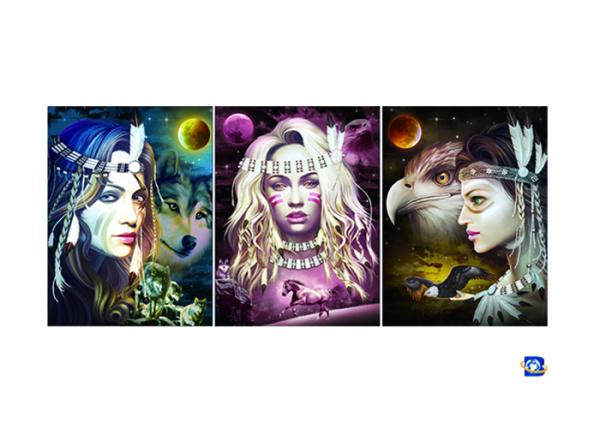 Buy cheap Film Lamination Lenticular Flip , 3D Triple Transition Lenticular Poster 12x17 Inches from wholesalers