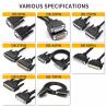 Buy cheap DB25 Male To Female Communication Cables 25 Pin Parallel Printer Cable 4K 120Hz from wholesalers
