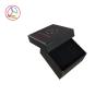 Buy cheap Silver Foil Matte Varnish Black Jewelry Box With EVA Insert from wholesalers
