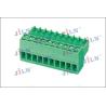 Buy cheap M1.5 PBT PA66 Pluggable Terminal Blocks JL15EDGFY AC1250V Steel from wholesalers