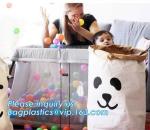 le sac en papier bag, Kraft Paper Storage Linen Bag Kids Toys Clothing Organizer