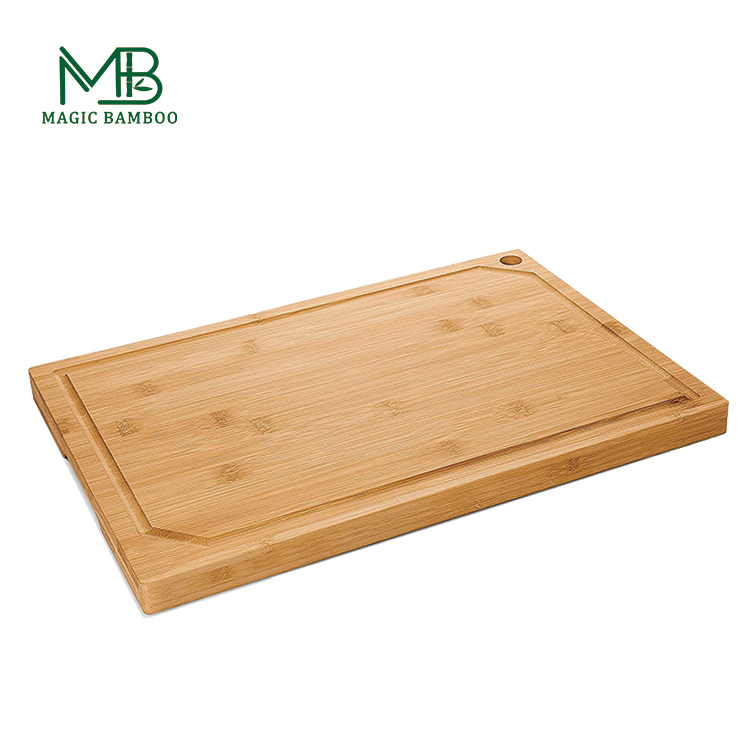 Direct Sustainable Bamboo Chopping Board With Juice Groove Eco-Friendly and Practical