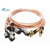 Buy cheap LAN System RF Microwave Cables , SMA Male Right Angle Plug RF Connection Cable from wholesalers
