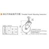 Buy cheap Medium Duty 4 Inch Industrial Casters , 100mm Swivel Castor Wheels With Brakes from wholesalers