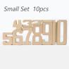 Buy cheap Number Building Blocks Wooden Math Digital Toys Baby Balance Block Jenga Toy Montessori Educational Natural Wood Toys fo from wholesalers