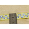Buy cheap Multicolored Picot Polyester Woven Tape , Jacquard Fabric Webbing Tape from wholesalers