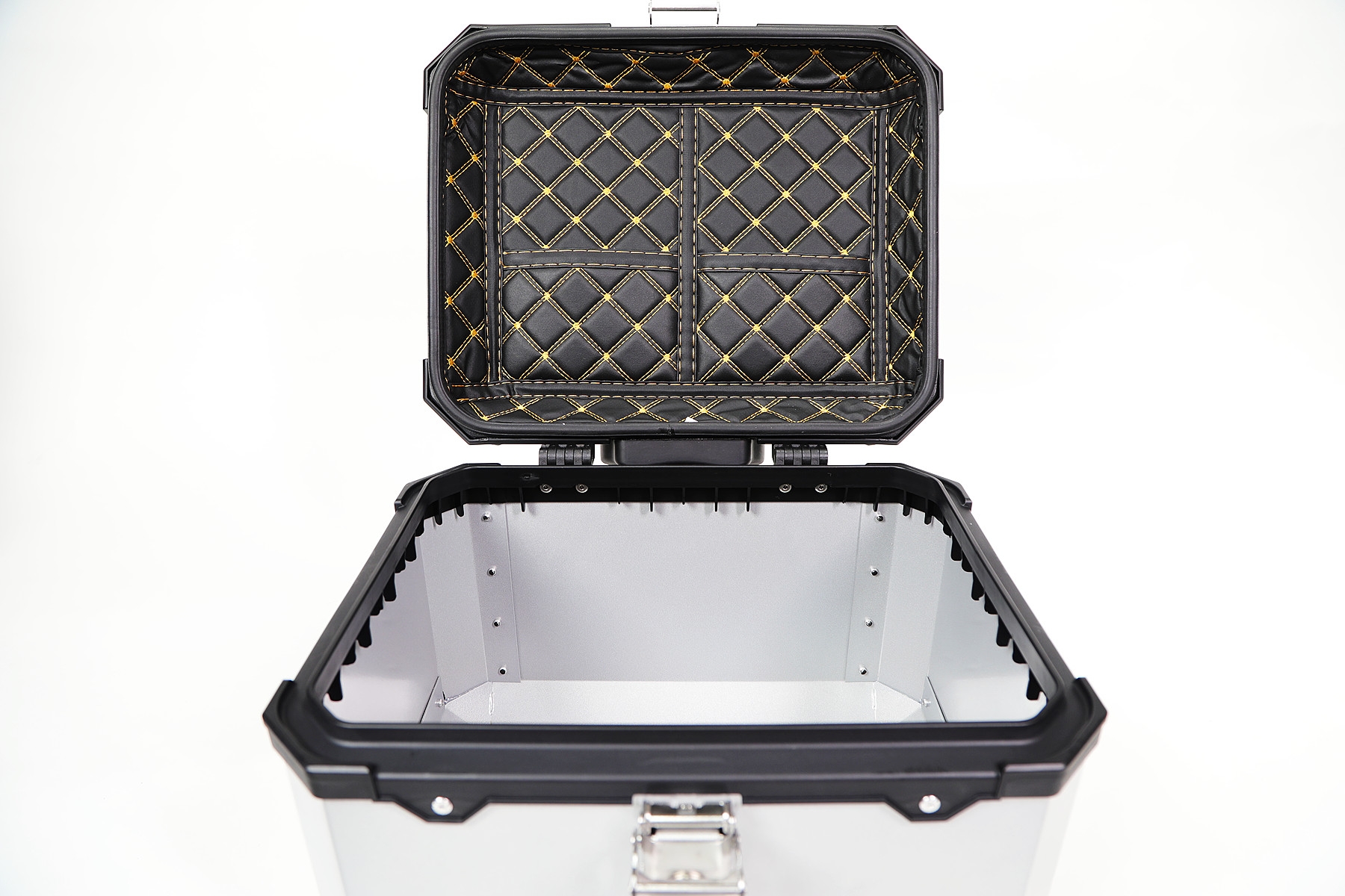 36L Large Capacity Aluminum Motorcycle Rear Top Case for Scooters and Motorcycles
