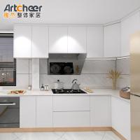 Buy cheap Base Cabinets Pvc High Gloss Modern Corner Kitchen Cabinet With Competitive product