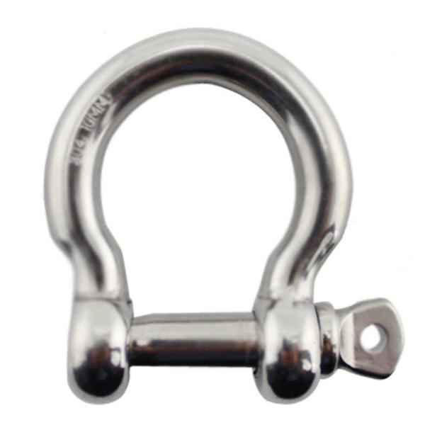 Buy cheap European Stainless Steel Bow Shackle For Rigging And Lifting Screw Pin Bow Shackle from wholesalers