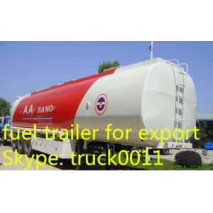 Buy cheap factory sale 3 axles fuel semitrailer exported to Africa, hot sale! good price fuel tanker transported trailer for sale from wholesalers