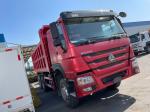 Good Condition Used 6*4 Sinotruck HOWO Mining Tipper Truck White Tire Design